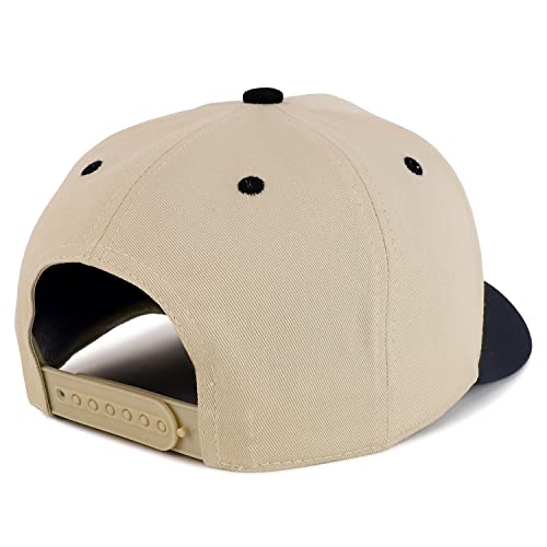 Trendy Apparel Shop Girl Dad Embroidered 5 Panel High Profile Structured Snapback Cap