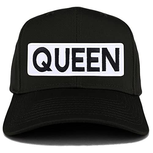 Trendy Apparel Shop Queen Patch Structured Baseball Cap