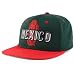Trendy Apparel Shop Mexico Guadalupe Embroidered Flat Bill Snapback Cap