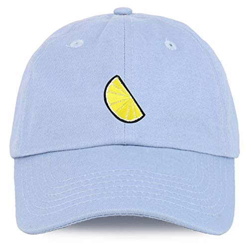Trendy Apparel Shop Lemon Patch Youth Small Fit Unstructured Cotton Baseball Cap