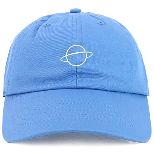 Trendy Apparel Shop Youth Planet Adjustable Soft Crown Baseball Cap