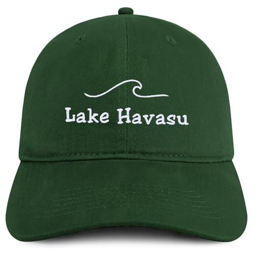 Trendy Apparel Shop Lake Havasu Embroidered Cotton Unstructured Low Profile Dad Hat