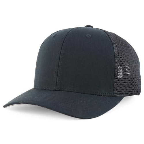 Trendy Apparel Shop Structured 6 Panel Stretchy Mesh Snapback Cap