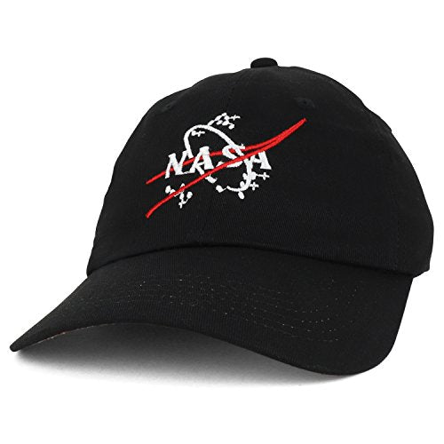 Trendy Apparel Shop Youth Size Kid's NASA Insignia Embroidered Astronaut Baseball Cap