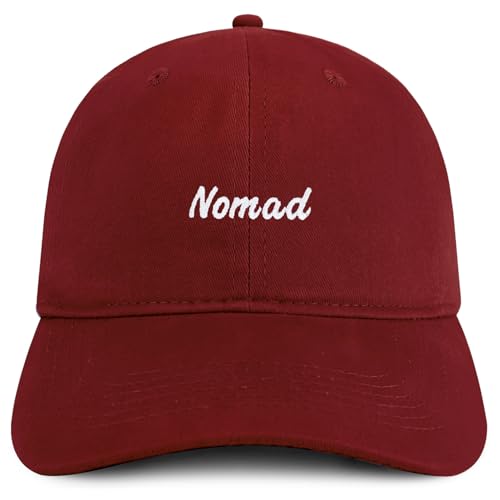 Trendy Apparel Shop Nomad Embroidered Cotton Unstructured Low Profile Dad Hat