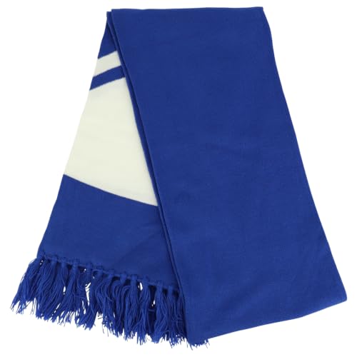 Trendy Apparel Shop Double Layer Knit Gameday Two Tone Scarf