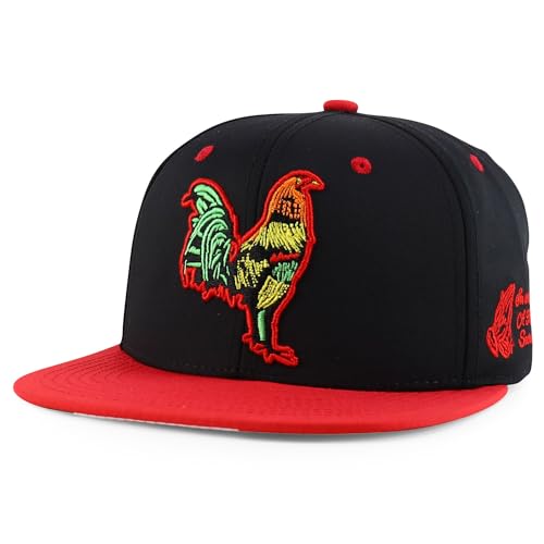 BSC-FLAT-ROOSTER-BLK-RED