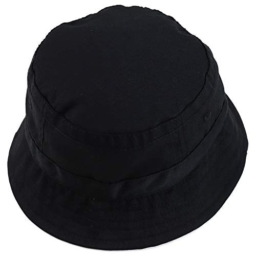 Trendy Apparel Shop Infant Light Weight Bucket Hat with Chin Strap