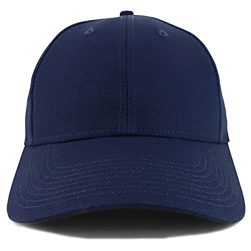 Trendy Apparel Shop 100% Cotton Canvas Baseball Cap