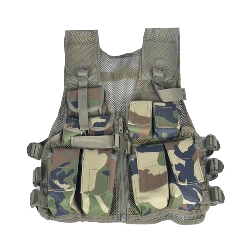 Trendy Apparel Shop Lightweight Youth Kid's Army Tactical Mesh Vest