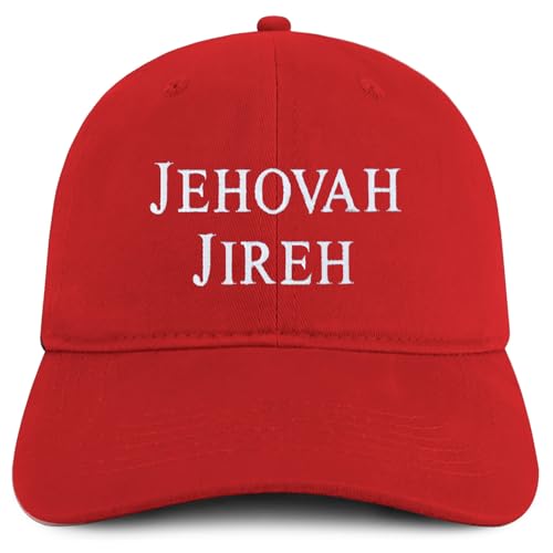 Trendy Apparel Shop Jehovah Jireh Embroidered Soft Cotton Baseball Cap