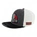 Trendy Apparel Shop Mexico Eagle Embroidered Laser Punching Mesh Back Flatbill Snapback Cap