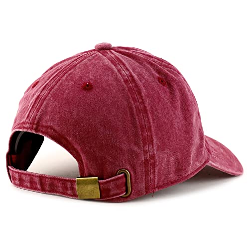 Trendy Apparel Shop Established 1964 Embroidered 60th Birthday Gift Pigment Dyed Washed Cotton Cap