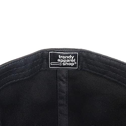 Trendy Apparel Shop XXL Oversize 6 Panel Cotton Fitted Cap