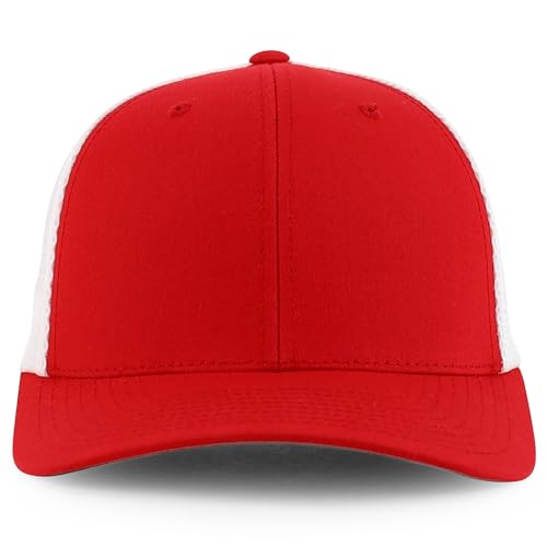 Trendy Apparel Shop Structured 6 Panel Stretchy Mesh Snapback Cap