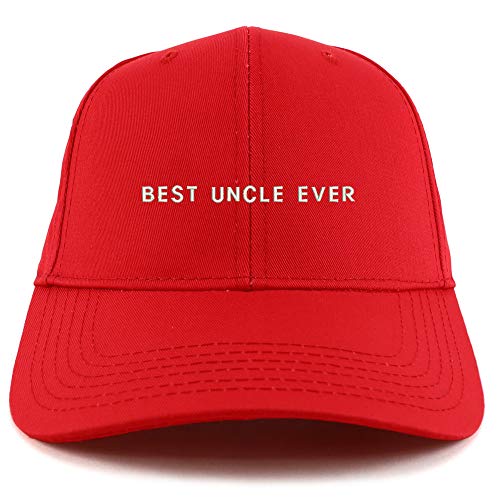 Trendy Apparel Shop Best Uncle Ever Embroidered Sturctured Baseball Cap