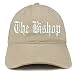 Trendy Apparel Shop The Bishop Old English Low Profile Soft Cotton Baseball Cap