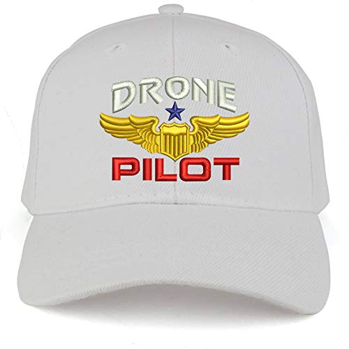 Trendy Apparel Shop Drone Operator Pilot Embroidered Youth Size Kids Structured Baseball Cap