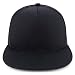 Trendy Apparel Shop Structured High Crown 5 Panel Round Flat Bill Trucker Cap