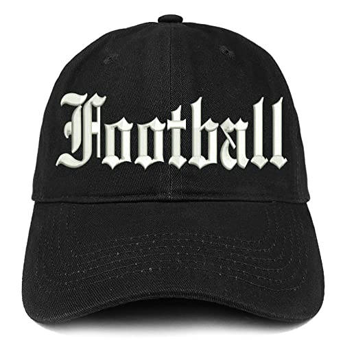 Trendy Apparel Shop Old English Football Low Profile Soft Cotton Baseball Cap