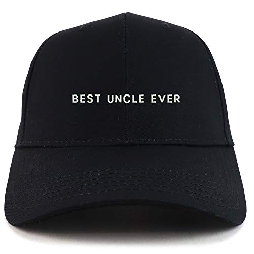 Trendy Apparel Shop Best Uncle Ever Embroidered Sturctured Baseball Cap