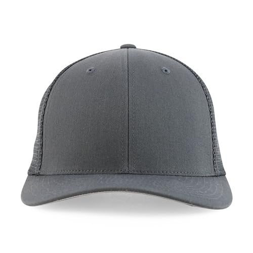Trendy Apparel Shop Structured 6 Panel Stretchy Mesh Snapback Cap
