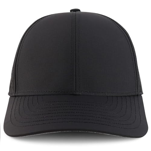 Trendy Apparel Shop Oversize XXL Laser Cut Holes Back Performance Snapback Ball Cap