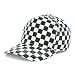 Trendy Apparel Shop Structured 5 Panel Checkered Print Baseball Cap
