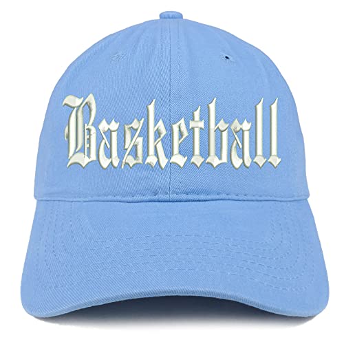 Trendy Apparel Shop Old English Basketball Low Profile Soft Cotton Baseball Cap