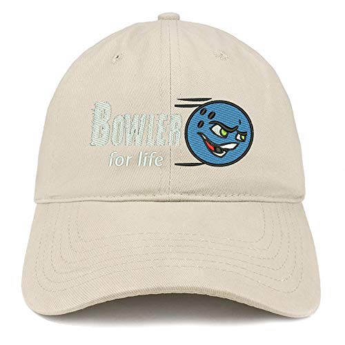 Trendy Apparel Shop Bowler for Life Embroidered Unstructured Cotton Dad Hat