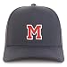 Trendy Apparel Shop Letter M Varsity Font 5 Panel Structured Baseball Cap