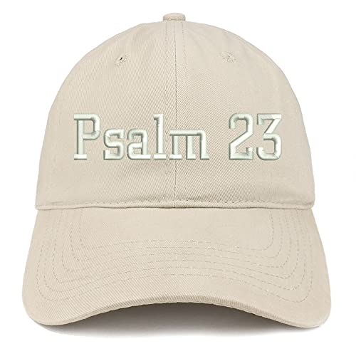Trendy Apparel Shop Psalm 23 Low Profile Soft Cotton Baseball Cap