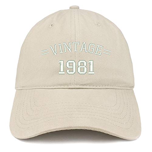 Trendy Apparel Shop Vintage 1981 40TH Birthday Baseball Cap