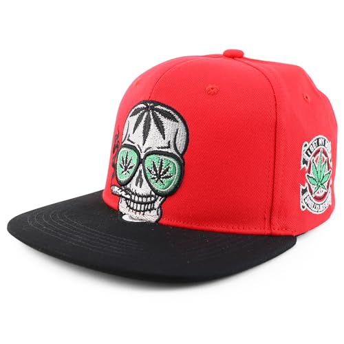 GC-FLAT-MJSKULL-RED-BLK