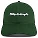 Trendy Apparel Shop Keep It Simple Embroidered Cotton Unstructured Low Profile Dad Hat