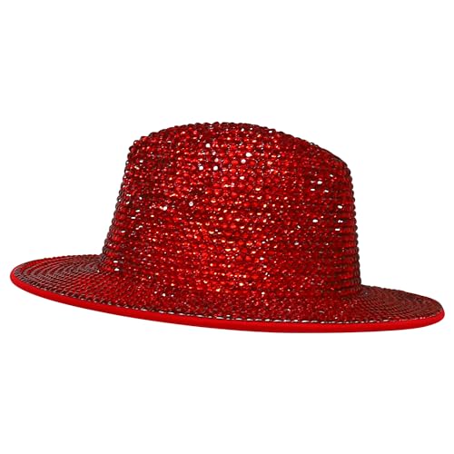 Trendy Apparel Shop Rhinestone Studded Bling Western Cowboy Cowgirl Hat