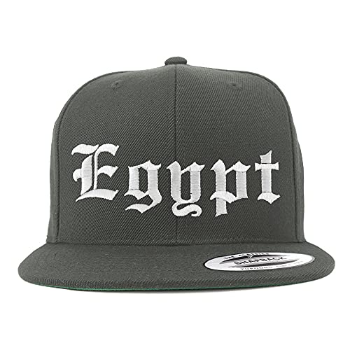 Trendy Apparel Shop Egypt Old English Embroidered Flatbill Snapback