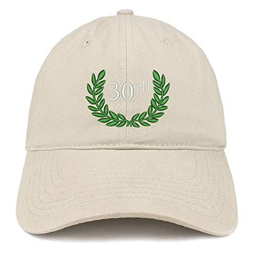 Trendy Apparel Shop 30th Anniversary Embroidered Unstructured Cotton Dad Hat