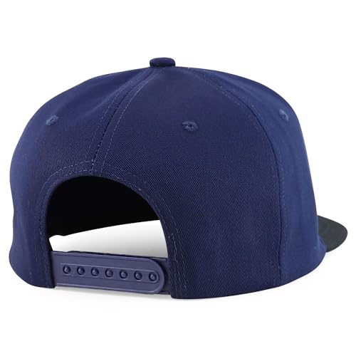 Trendy Apparel Shop Mexico Eagle Embroidered Flatbill Snapback Cap