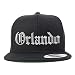 Trendy Apparel Shop Orlando Old English Embroidered Flatbill Snapback