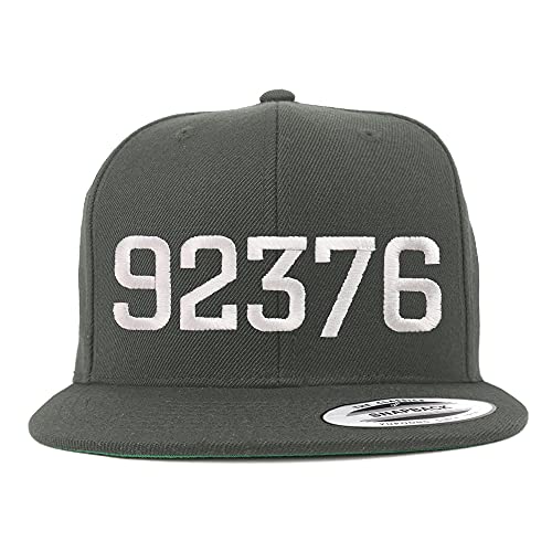 Trendy Apparel Shop 92376 Rialto CA Old English Embroidered Flatbill Snapback