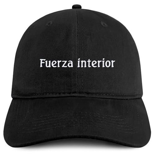 Trendy Apparel Shop Fuerza Interior Embroidered Cotton Low Profile Dad Hat