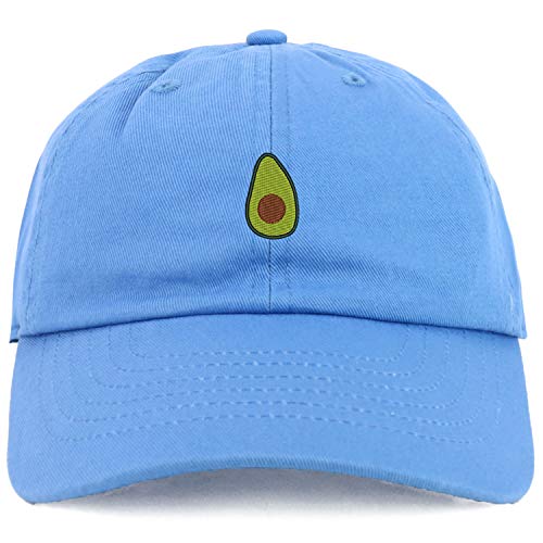 Trendy Apparel Shop Youth Avocado Adjustable Soft Crown Baseball Cap