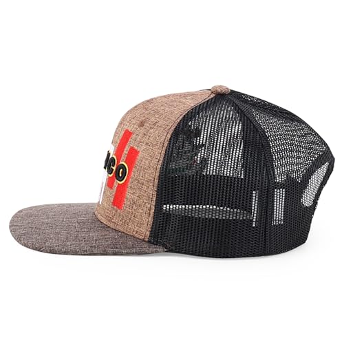 Trendy Apparel Shop 6 Panel Structured 3D Mexico Embroidered Flatbill Snapback Turcker Cap