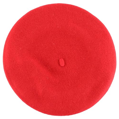 Trendy Apparel Shop Classic French Style Wool Beret Beanie Hat