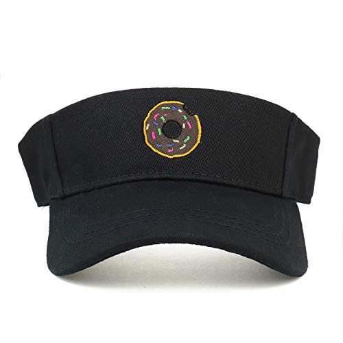 Trendy Apparel Shop Donut Patch Cotton Infant Summer Visor Cap