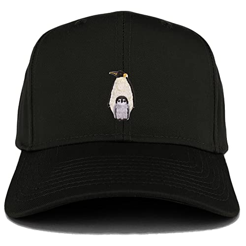 Trendy Apparel Shop Penguin Patch Strutured Baseball Cap