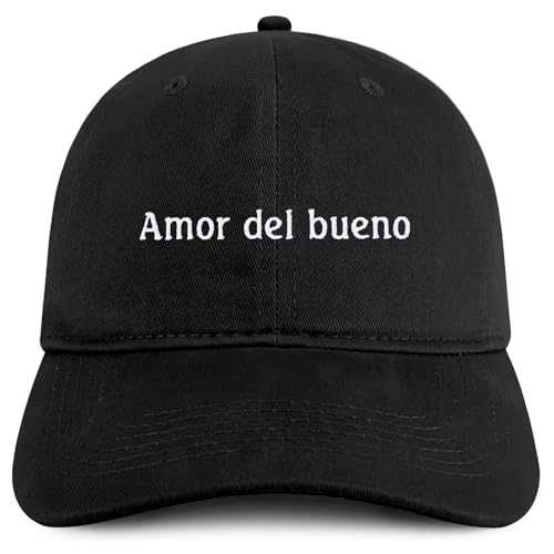 Trendy Apparel Shop Amor del Bueno Embroidered Cotton Low Profile Dad Hat