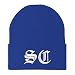 Trendy Apparel Shop South Carolina SC Old English Embroidered Long Cuff Beanie