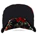 Trendy Apparel Shop Floral Print Unstructured 5 Panel Flatbill Rope Baseball Cap